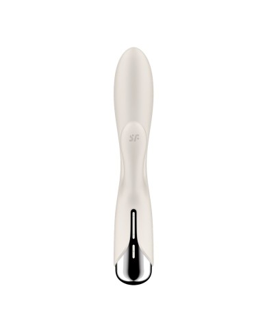 Vibratore Doppia Stimolazione Satisfyer Spinning Rabbit 1 Bianco