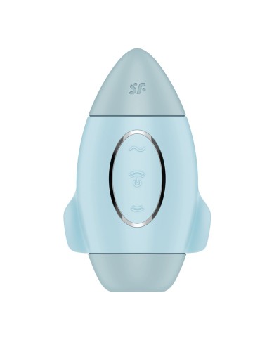 Succhia Clitoride Satisfyer Mission Control Azzurro
