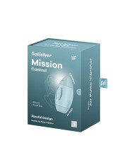 Succhia Clitoride Satisfyer Mission Control Azzurro Succhia Clitoride Satisfyer Mission Control Azzurro