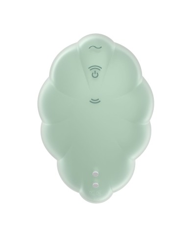 Succhia Clitoride Satisfyer Cloud Dancer Verde