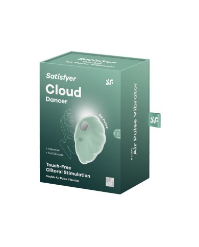 Succhia Clitoride Satisfyer Cloud Dancer Verde