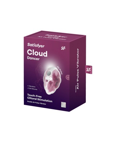 Succhia Clitoride Satisfyer Cloud Dancer Rosso