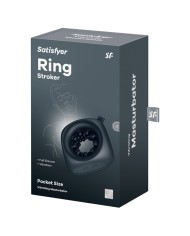 Anelli Fallici Satisfyer Stroker Nero Anelli Fallici Satisfyer Stroker Nero