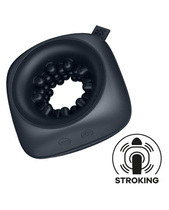 Anelli Fallici Satisfyer Stroker Nero Anelli Fallici Satisfyer Stroker Nero