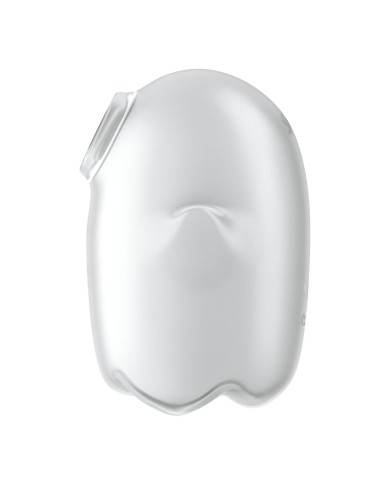 Succhia Clitoride Satisfyer Glowing Ghost Bianco