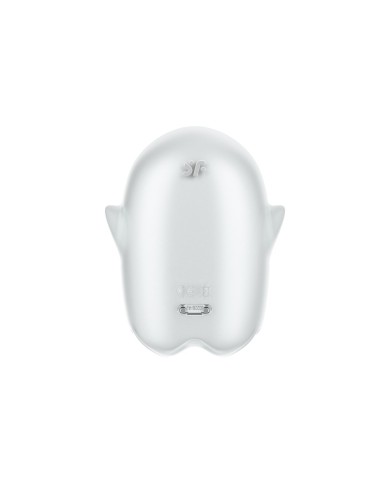 Succhia Clitoride Satisfyer Glowing Ghost Bianco