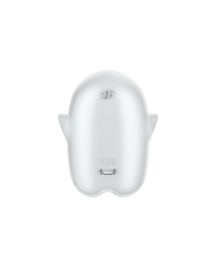 Succhia Clitoride Satisfyer Glowing Ghost Bianco Succhia Clitoride Satisfyer Glowing Ghost Bianco