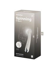 Vibratore per il Punto-G Satisfyer Spinning G-Spot 1 Bianco