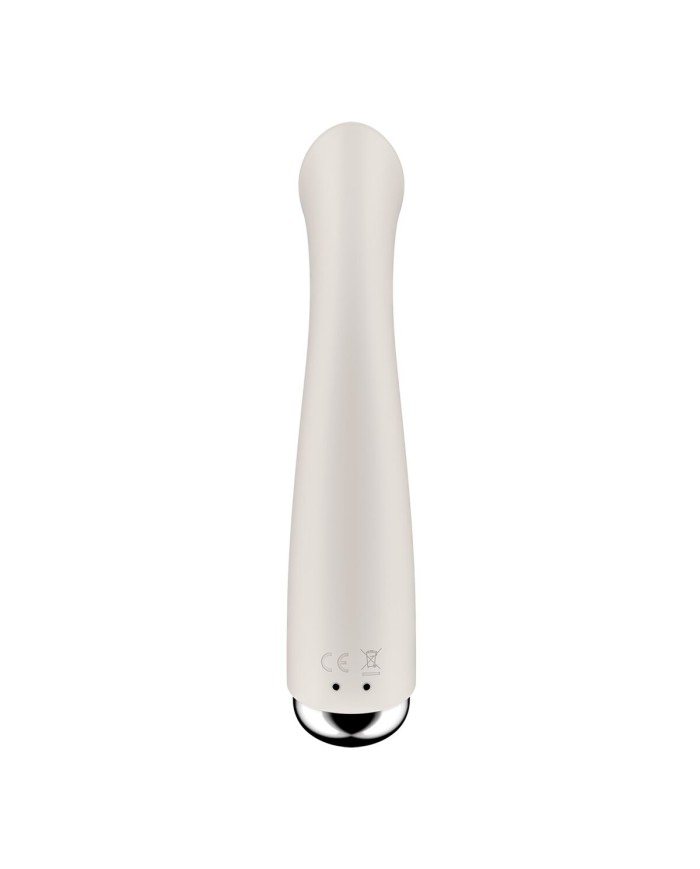 Vibratore per il Punto-G Satisfyer Spinning G-Spot 1 Bianco