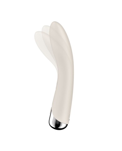 Vibratore Satisfyer Spinning Vibe Bianco