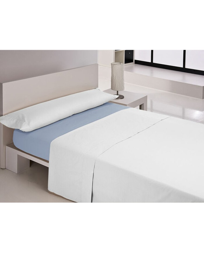 Lenzuolo con angoli aderenti Happy Home MIX COLORS Azzurro Piazza e mezza