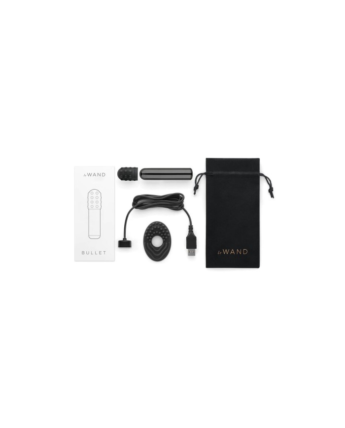 Vibratore Mini Le Wand Bullet Nero Vibratore Mini Le Wand Bullet Nero