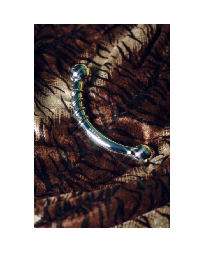 Dildo Le Wand Bow Argentato Dildo Le Wand Bow Argentato