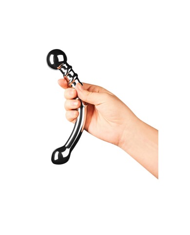 Dildo Le Wand Bow Argentato Dildo Le Wand Bow Argentato