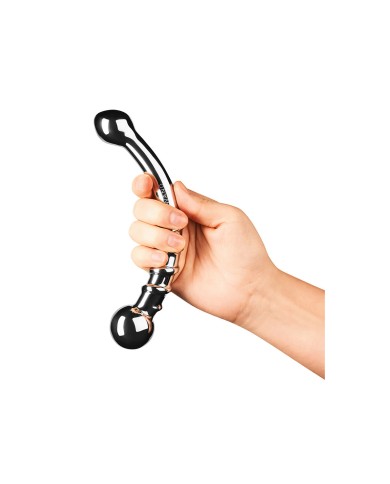 Dildo Le Wand Bow Argentato Dildo Le Wand Bow Argentato