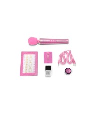 Vibratore Le Wand All That Glimmers Set Rosa