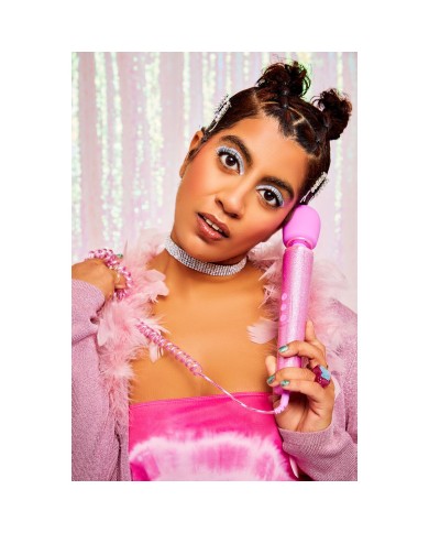 Vibratore Le Wand All That Glimmers Set Rosa