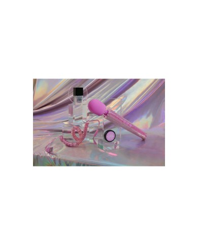 Vibratore Le Wand All That Glimmers Set Rosa