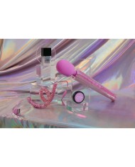 Vibratore Le Wand All That Glimmers Set Rosa