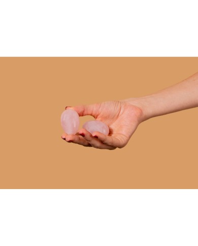 Sfere Orgasmo Le Wand Crystal (by le Wand) Quarzo Rosa