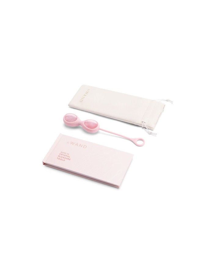 Sfere Orgasmo Le Wand Crystal (by le Wand) Quarzo Rosa
