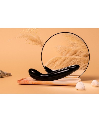 Vibratore per il Punto-G Le Wand Crystal Nero Vibratore per il Punto-G Le Wand Crystal Nero