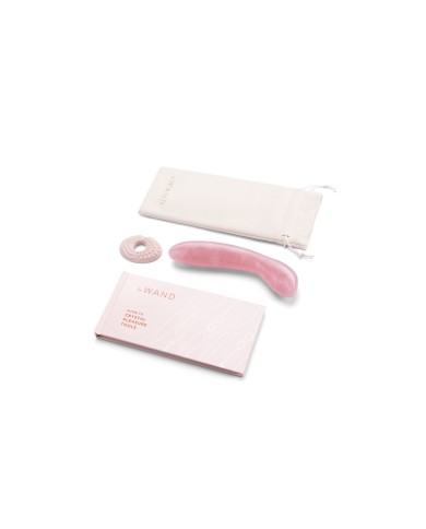 Vibratore per il Punto-G Le Wand Crystal Rosa Vibratore per il Punto-G Le Wand Crystal Rosa