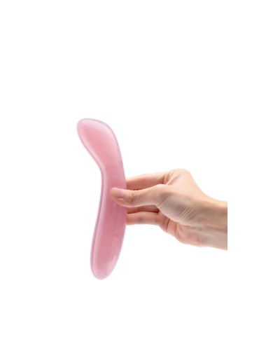 Vibratore per il Punto-G Le Wand Crystal Rosa Vibratore per il Punto-G Le Wand Crystal Rosa