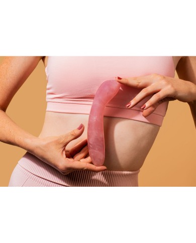 Vibratore per il Punto-G Le Wand Crystal Rosa Vibratore per il Punto-G Le Wand Crystal Rosa