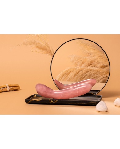 Vibratore per il Punto-G Le Wand Crystal Rosa Vibratore per il Punto-G Le Wand Crystal Rosa