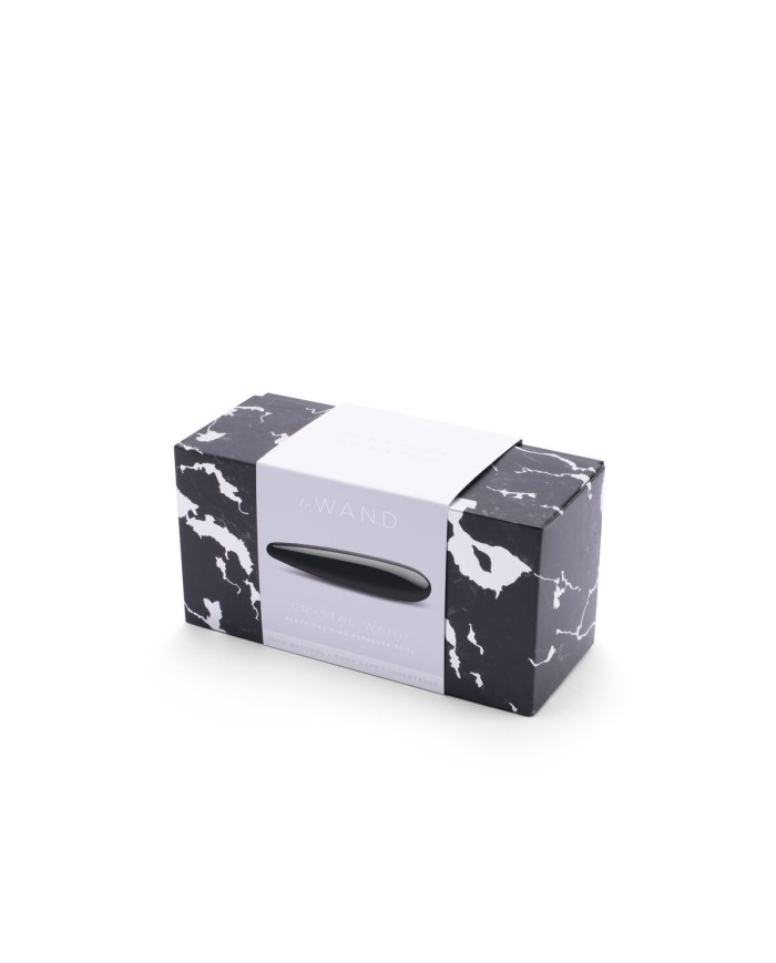 Vibratore Mini Le Wand Crystal Nero Vibratore Mini Le Wand Crystal Nero