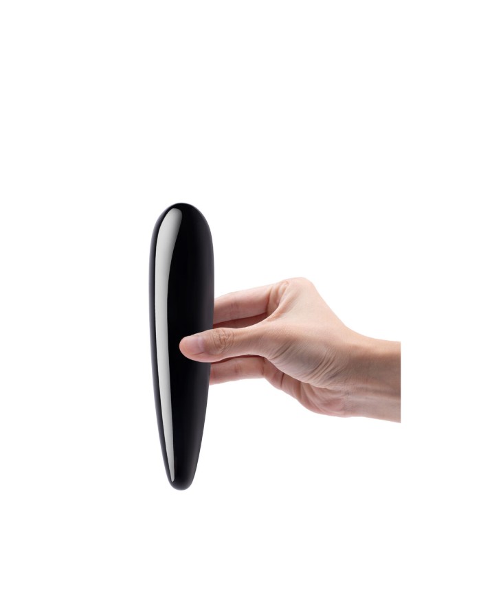 Vibratore Mini Le Wand Crystal Nero Vibratore Mini Le Wand Crystal Nero