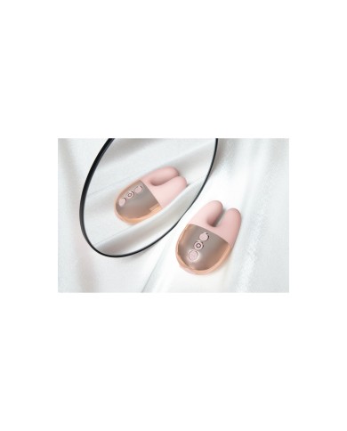 Vibratore Le Wand Double Vibe Dorato Oro Rosa