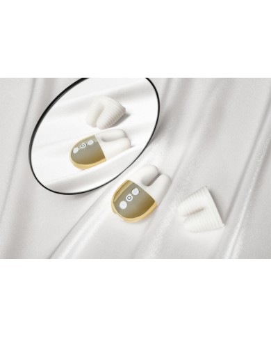 Vibratore Doppia Stimolazione Le Wand Bianco