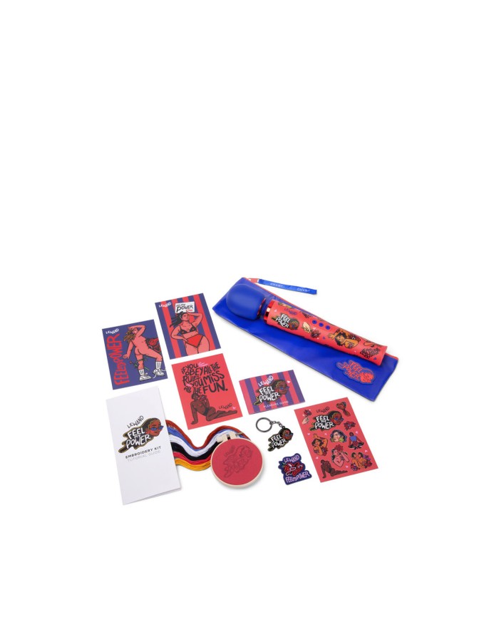 Massaggiatore a Bacchetta Feel My Power 2022 Le Wand Kelly Malka Edition Multicolore Massaggiatore a Bacchetta Feel My Power 2022 Le Wand Kelly Malka Edition Multicolore