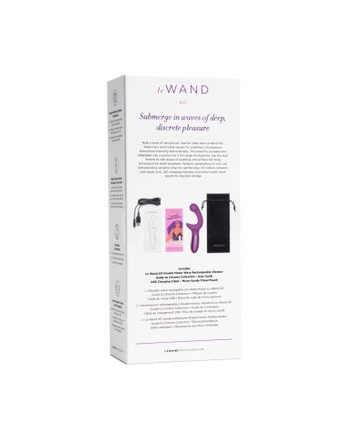 Vibratore per il Punto-G Le Wand Xo Viola Vibratore per il Punto-G Le Wand Xo Viola