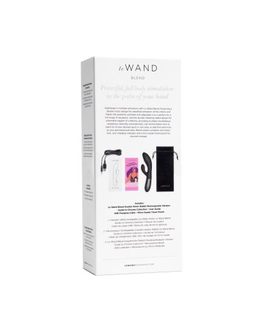 Vibratore per il Punto-G Le Wand Blend Nero Vibratore per il Punto-G Le Wand Blend Nero
