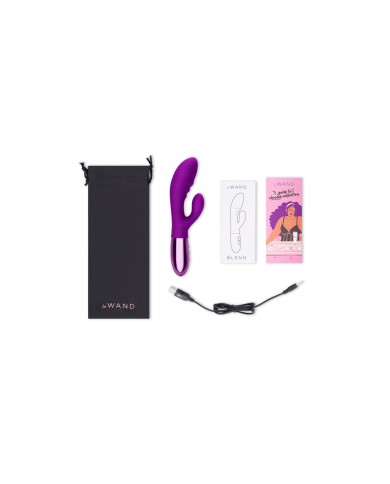 Vibratore per il Punto-G Le Wand Blend Viola Vibratore per il Punto-G Le Wand Blend Viola