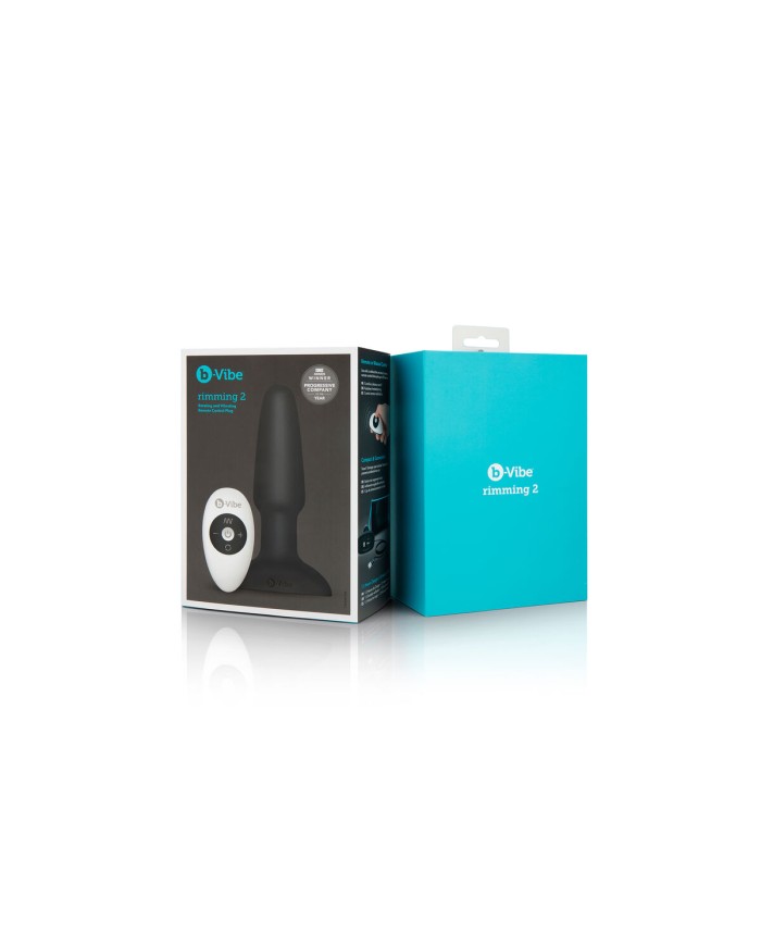 Plug anale con telecomando B-Vibe 5858070000 Nero Plug anale con telecomando B-Vibe 5858070000 Nero
