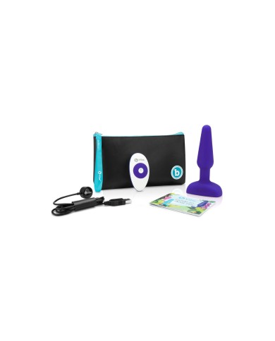 Plug anale con telecomando B-Vibe 05882530000 Viola Plug anale con telecomando B-Vibe 05882530000 Viola