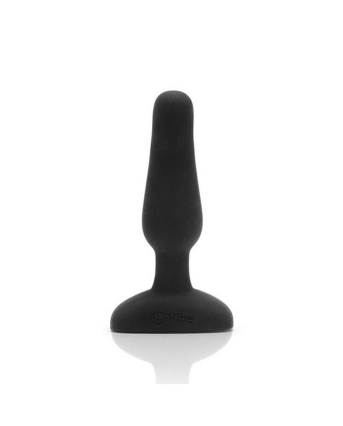 Plug anale con telecomando B-Vibe NOVICE Nero