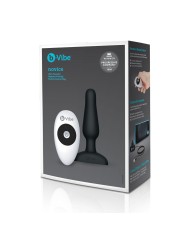 Plug anale con telecomando B-Vibe NOVICE Nero