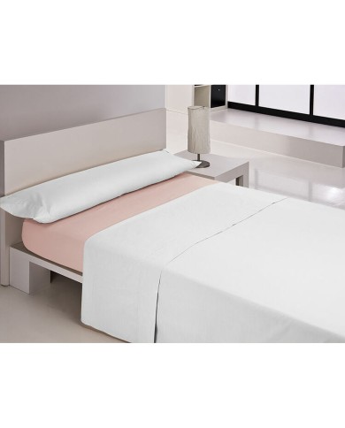 Lenzuolo con angoli aderenti Happy Home MIX COLORS Rosa Osimano 180 x 200 + 30 cm