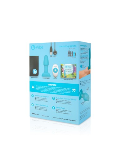 Plug Anale B-Vibe 96786 Azzurro Plug Anale B-Vibe 96786 Azzurro