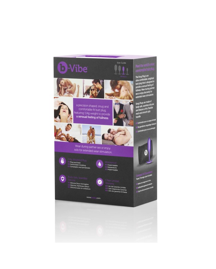 Plug Anale B-Vibe 96731 Viola