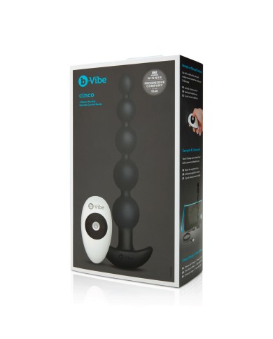 Palline Anali Nero B-Vibe 9516 Silicone Palline Anali Nero B-Vibe 9516 Silicone