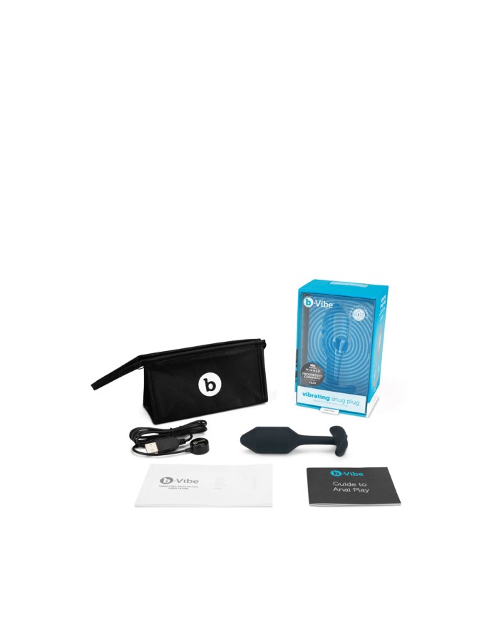 Plug Anale B-Vibe Vibrating Nero