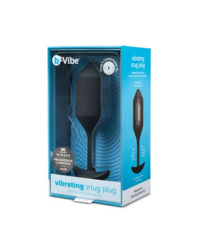 Plug Anale B-Vibe Vibrating Nero Plug Anale B-Vibe Vibrating Nero