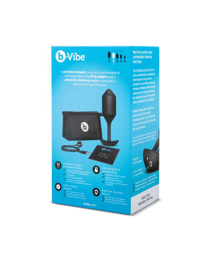Plug Anale B-Vibe Vibrating Nero