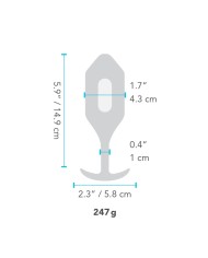 Plug Anale B-Vibe Vibrating Nero